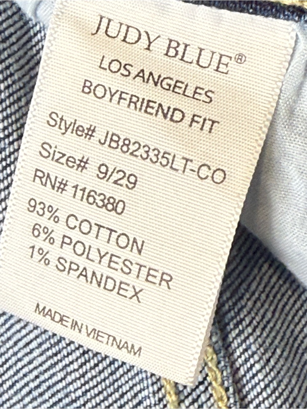 Light Wash Women's Jeans - Judy Blue - Picture 3 of 12